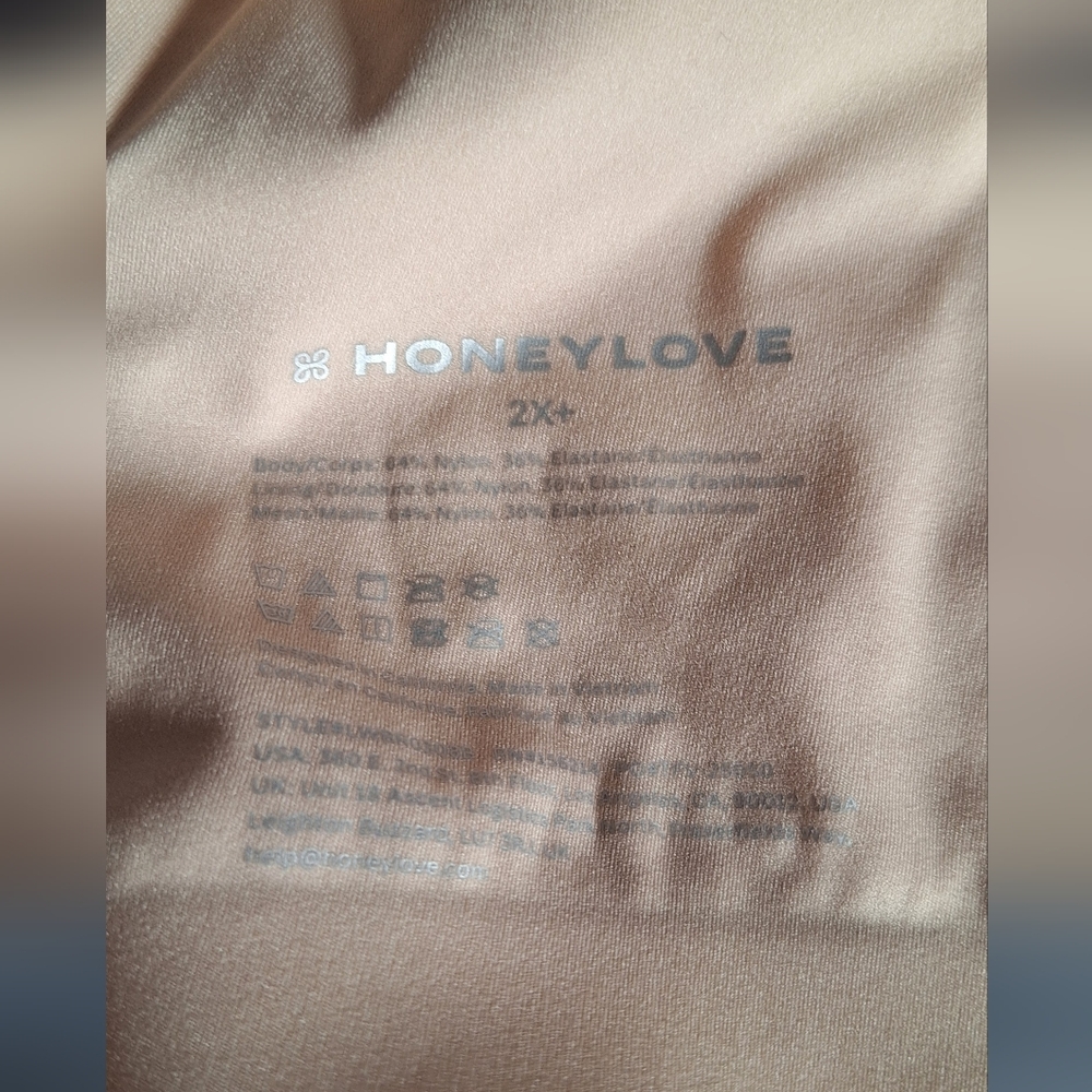 Honeylove Nude Crossover Bra 2x+ - Picture 8 of 12